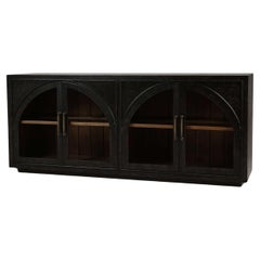 French Modern Industrial Sideboard