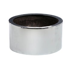 French Modern Large Steel Jardiniere Planter, c1960