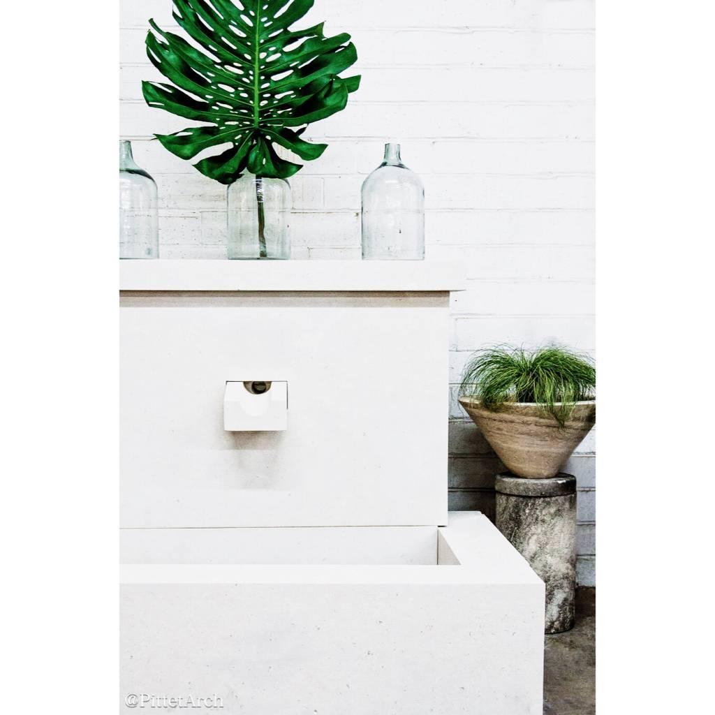 This French modern limestone fountain with sleek, clean lines is a wonderful addition to your courtyard.

Origin: France

Measurements:
63 3/16