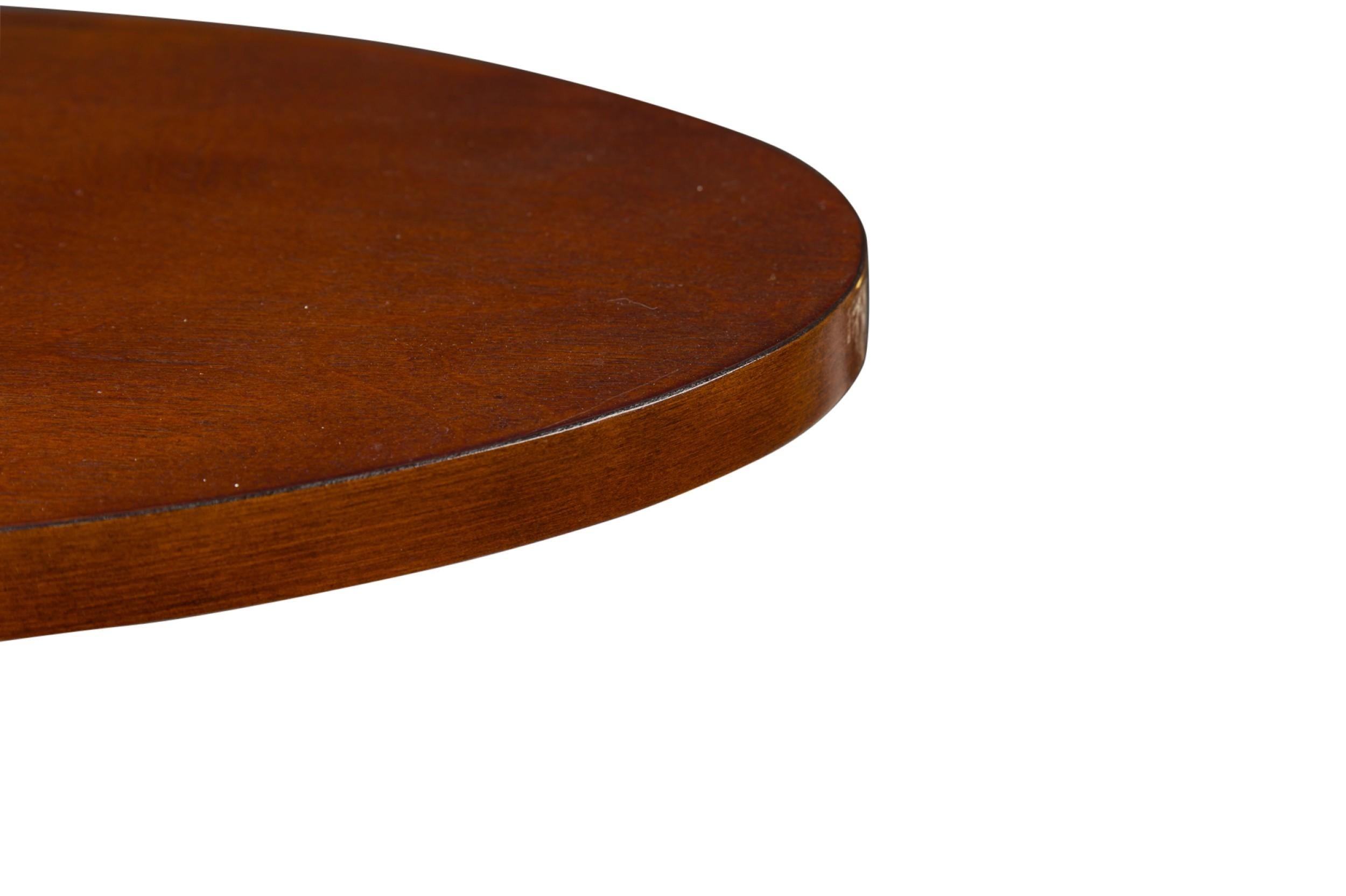 Mesa Mexique Pivotante Francesa Moderna de Caoba de 4 Pisos Estilo de Charlotte Perriand en venta 1