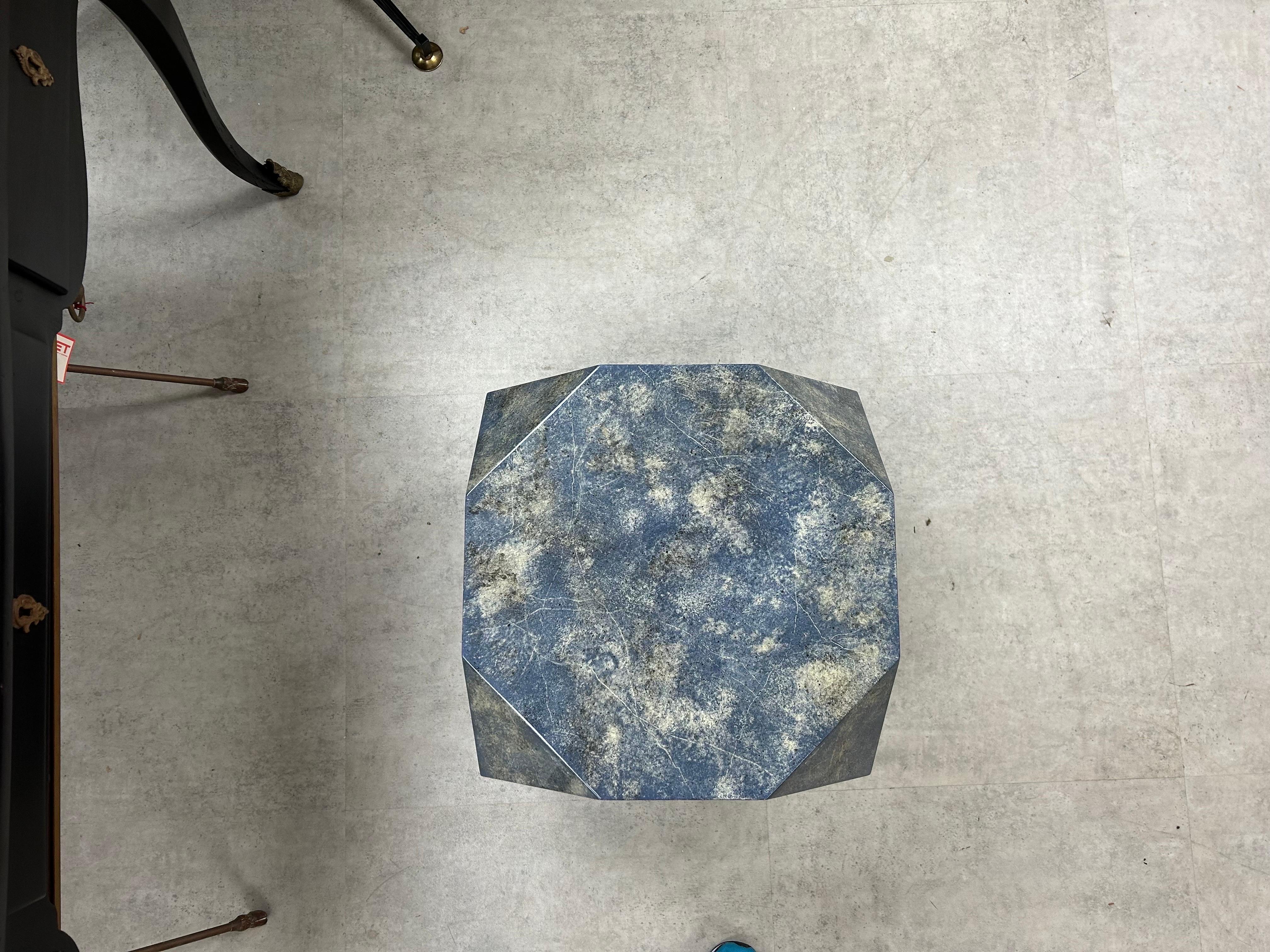 Mesa Poliedro Francesa Moderna Lacada Acrílico en venta