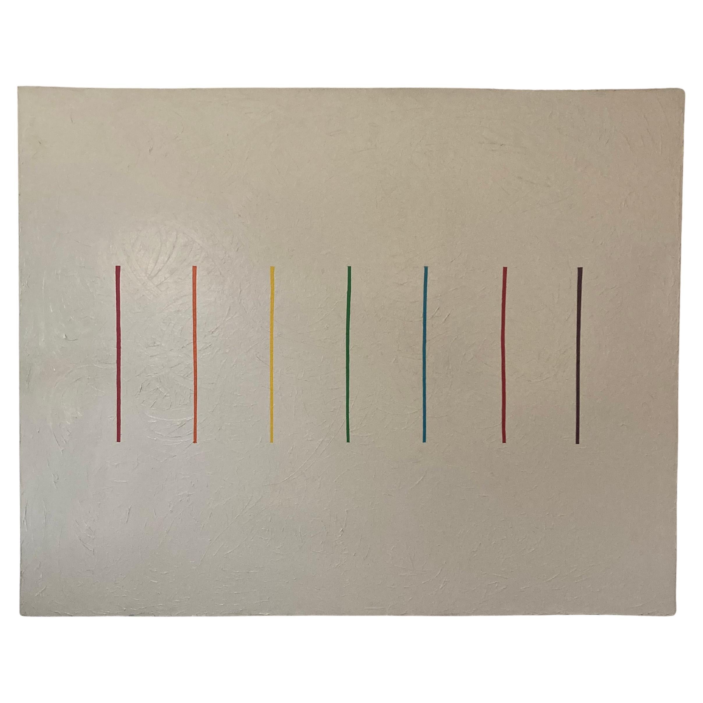 French Modern Painting Oil on Canvas For Sale