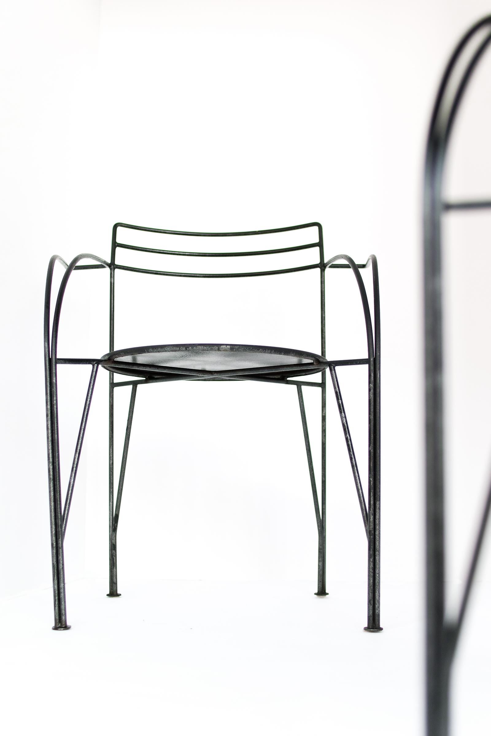 French Modern Patio Chairs by Pascal Mourgue 8