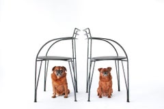 French Modern Patio Chairs by Pascal Mourgue