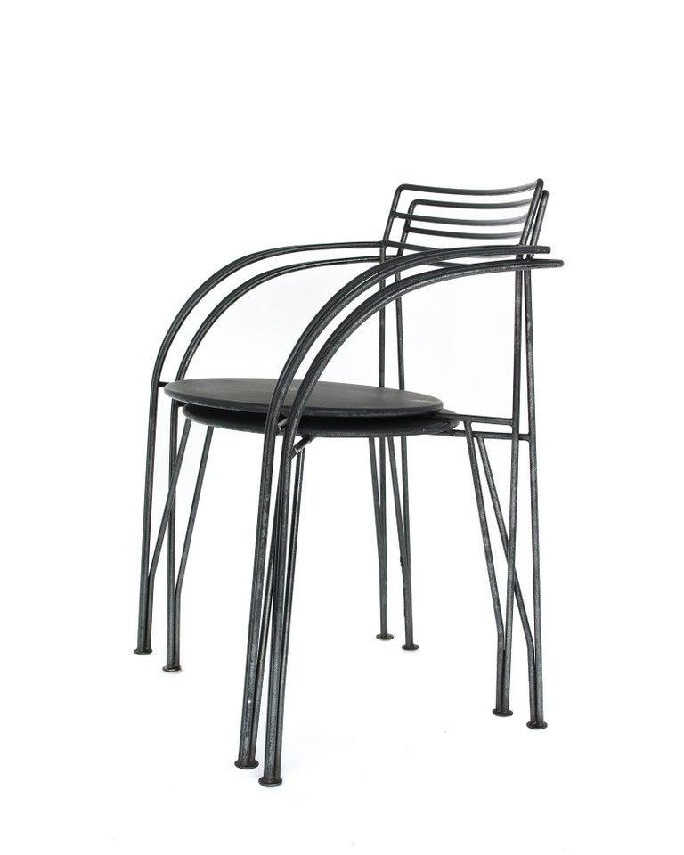 French Modern Patio Chairs by Pascal Mourgue at 1stDibs