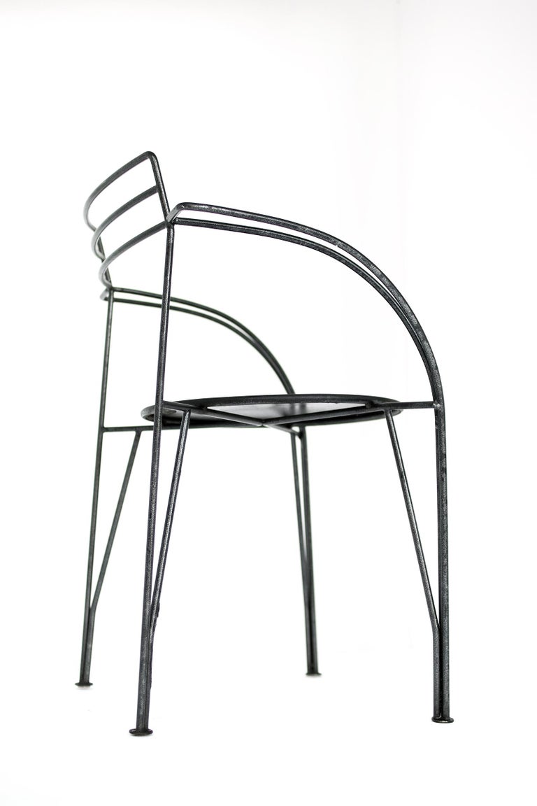 French Modern Patio Chairs by Pascal Mourgue at 1stDibs