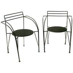 French Modern Patio Chairs by Pascal Mourgue