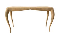French Modern Shagreen Console Table by R&Y Augousti, Paris