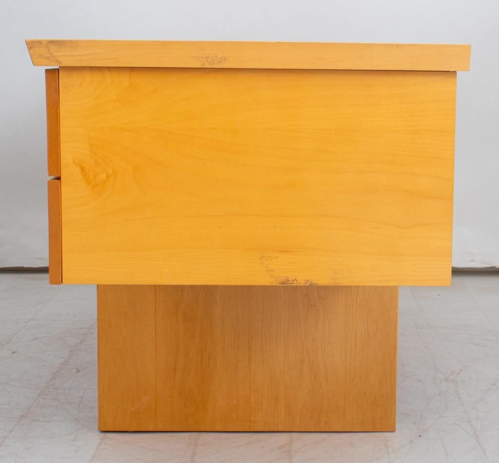French Modern Style Beech Wood Desk For Sale 3