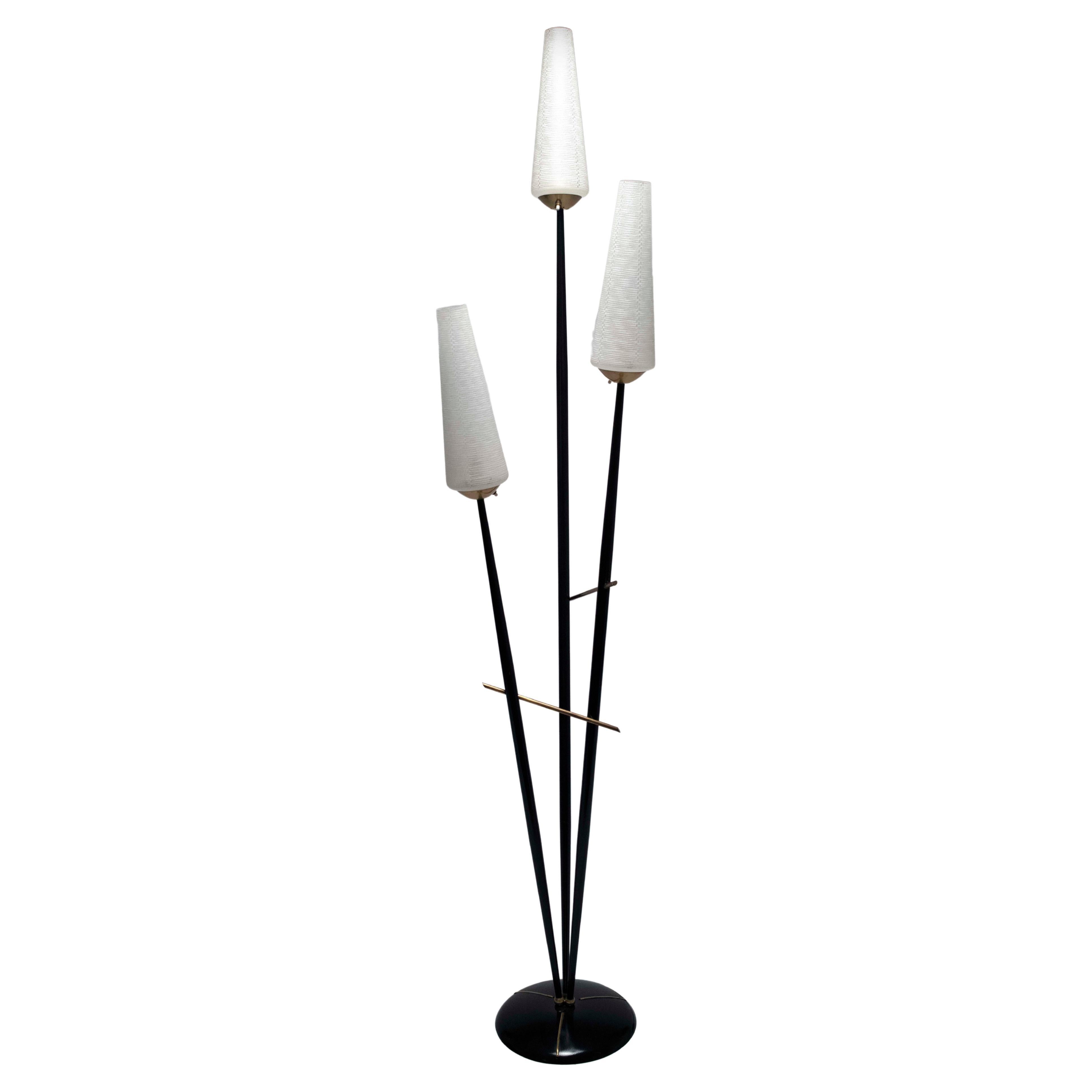 French Modern Vintage Floor Lamp at 1stDibs