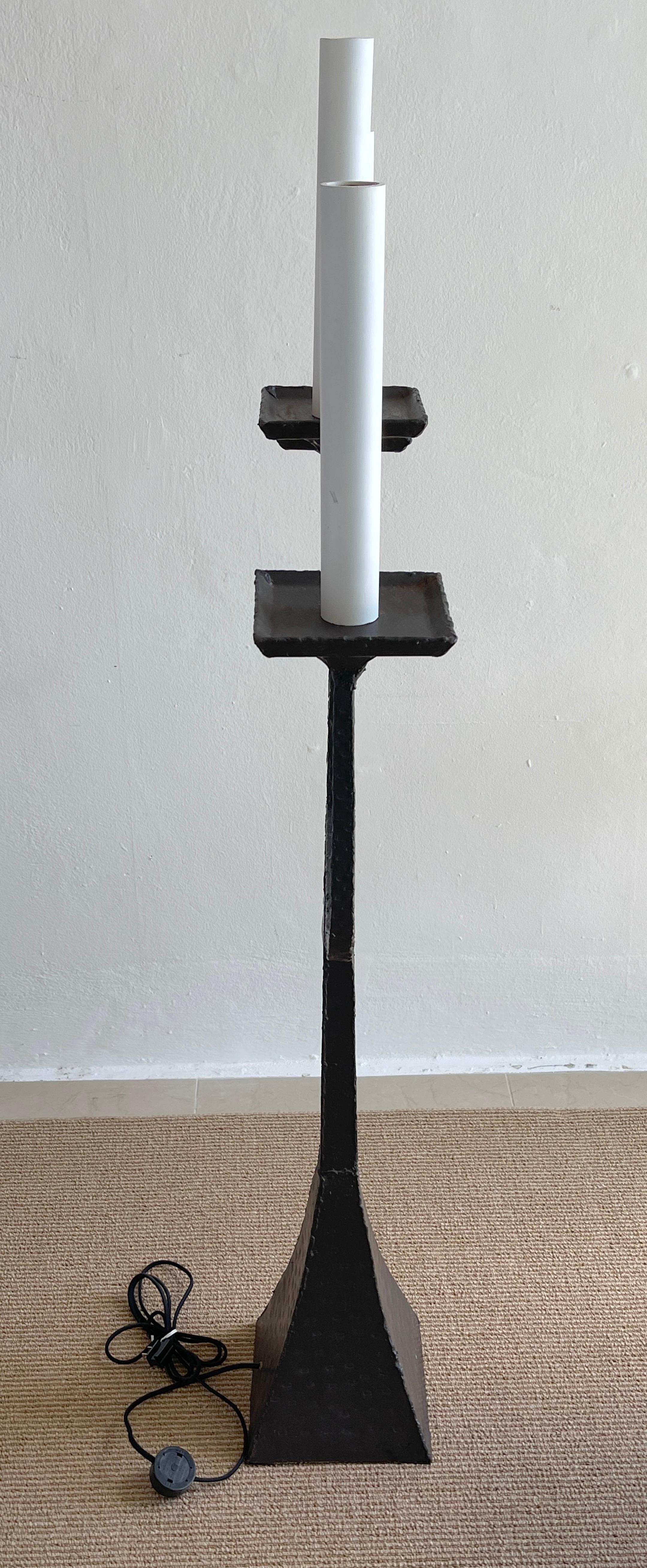 wrought iron candle holders floor standing