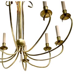 French Moderne Chandelier
