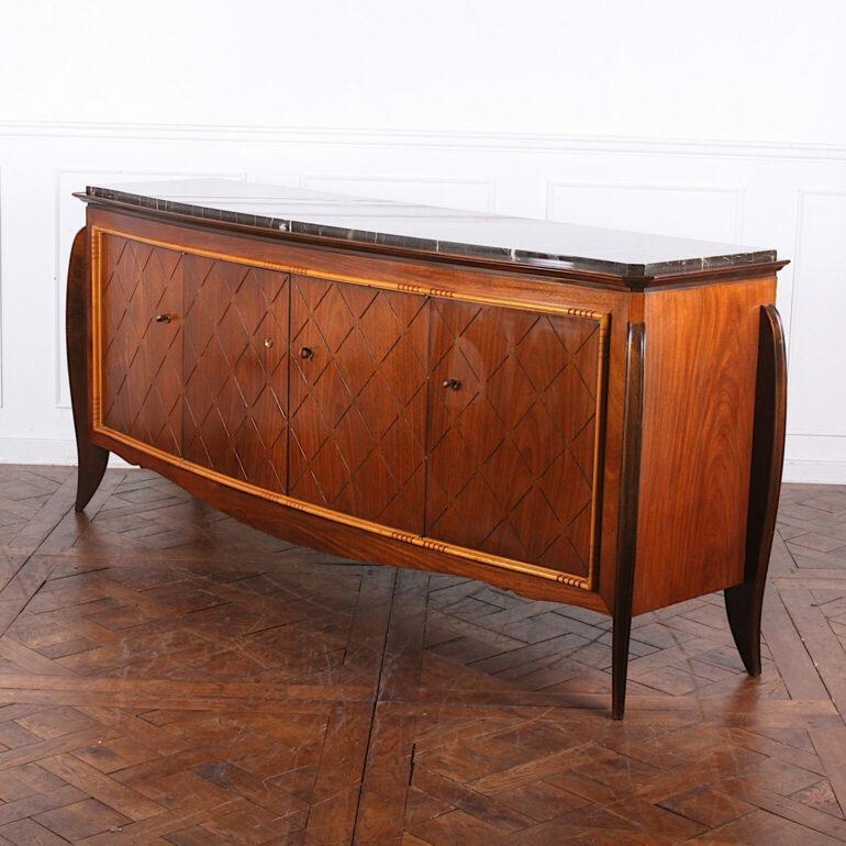 Mid-20th Century French Art Deco Buffet Sideboard from Paris. C.1940