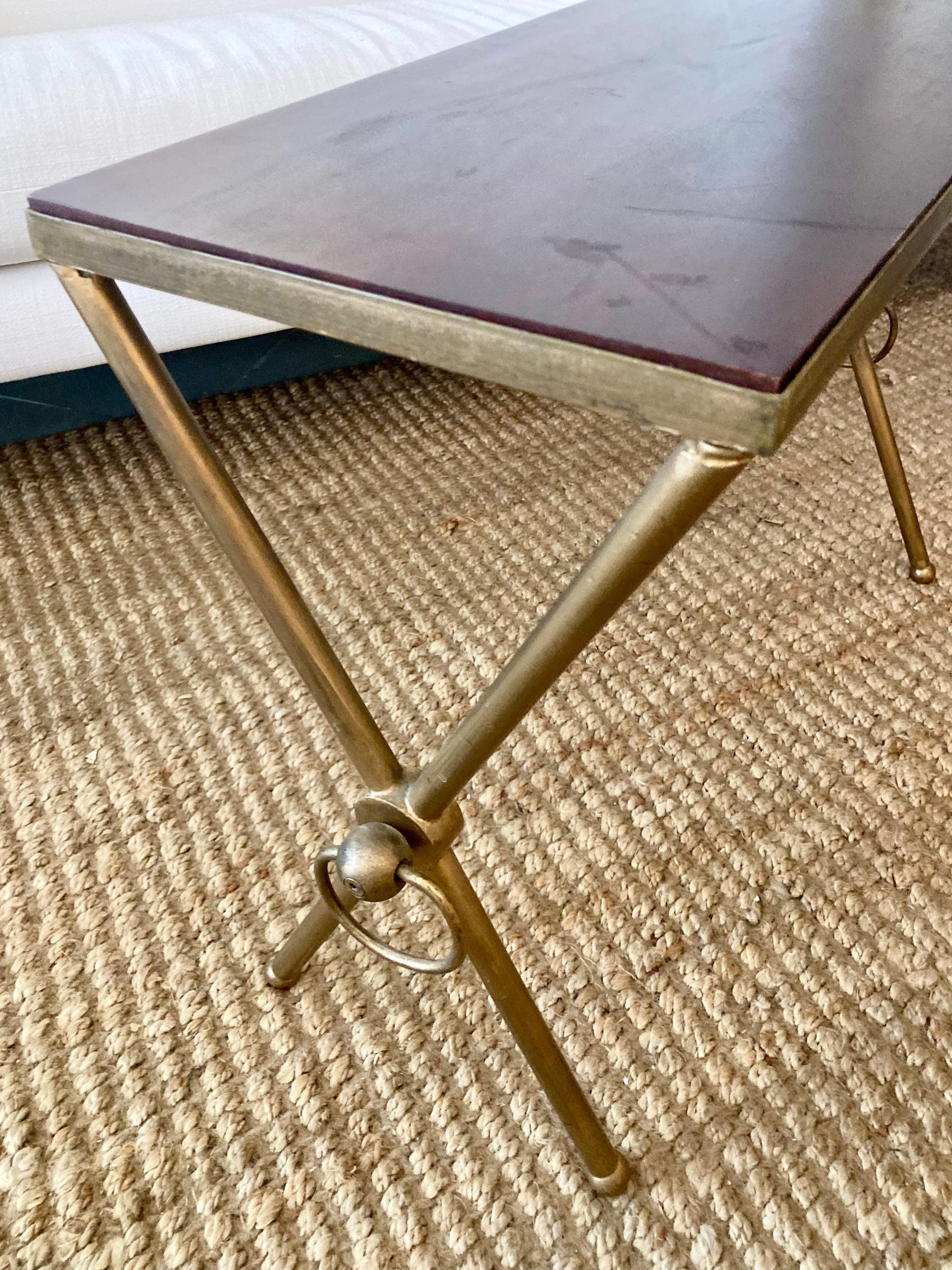 Mesa Cocktail Estilo Moderno Francés Con Aros Decorativos en venta 6