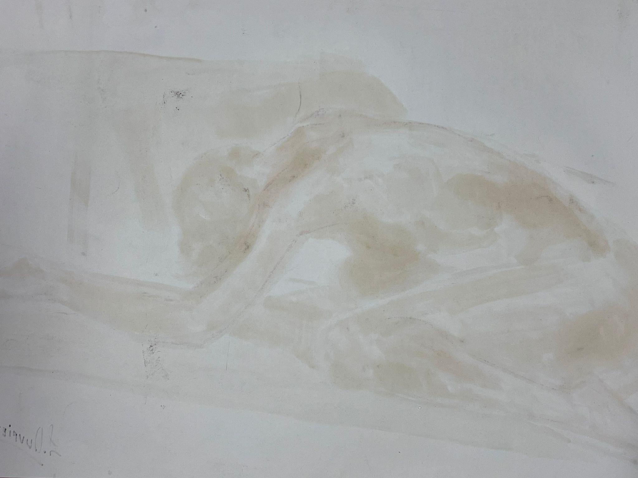 Le modèle Artistics
Femme nue modèle
École française, vers 1970  
peinture à l'huile sur carton, signée, non encadrée
taille : 17 x 24.5 pouces
état : globalement très bon, quelques légères marques à la surface mais rien de préjudiciable à l'attrait