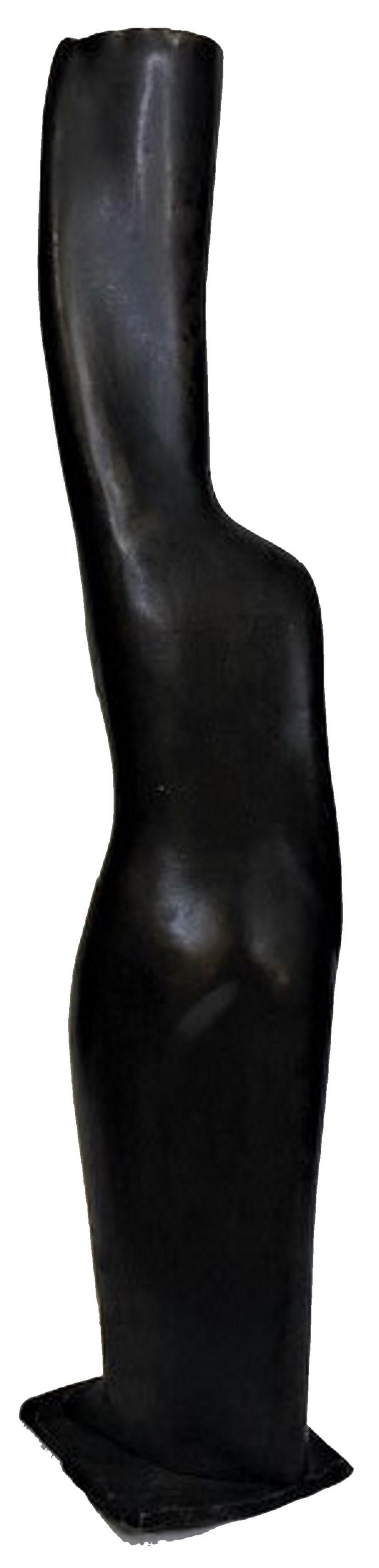 French Modernist Abstract Bronze Sculpture of a Woman Carrying a Vessel, c. 1960 For Sale 1