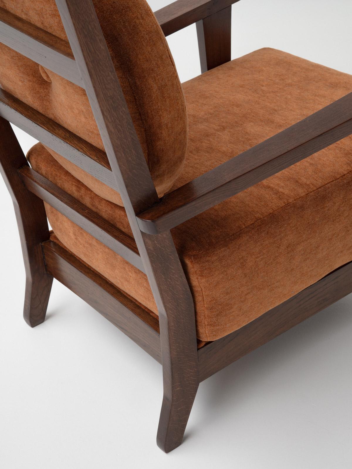 French Modernist Armchair, 1950s For Sale 2