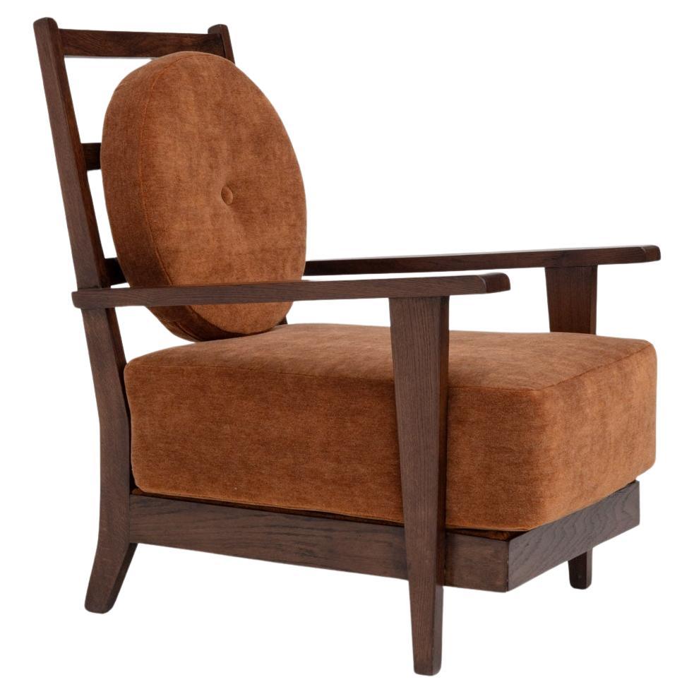French Modernist Armchair, 1950s For Sale
