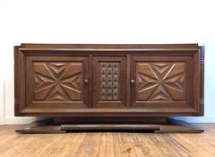 French Modernist Art Deco Credenza Sideboard