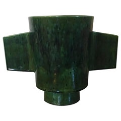 French Modernist Art Deco Pottery Vase