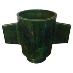 French Modernist Art Deco Pottery Vase