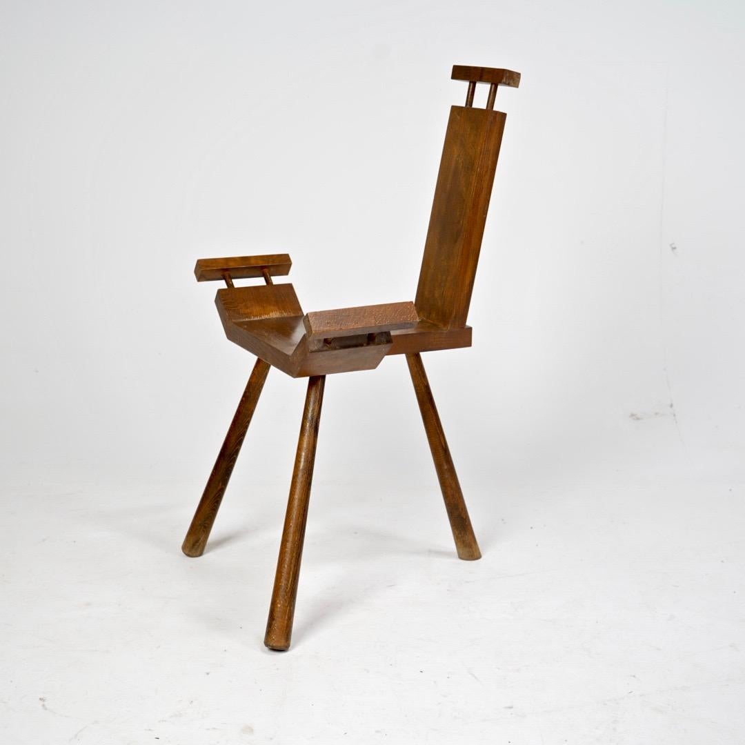 Post-Modern French Modernist Birthing Chair