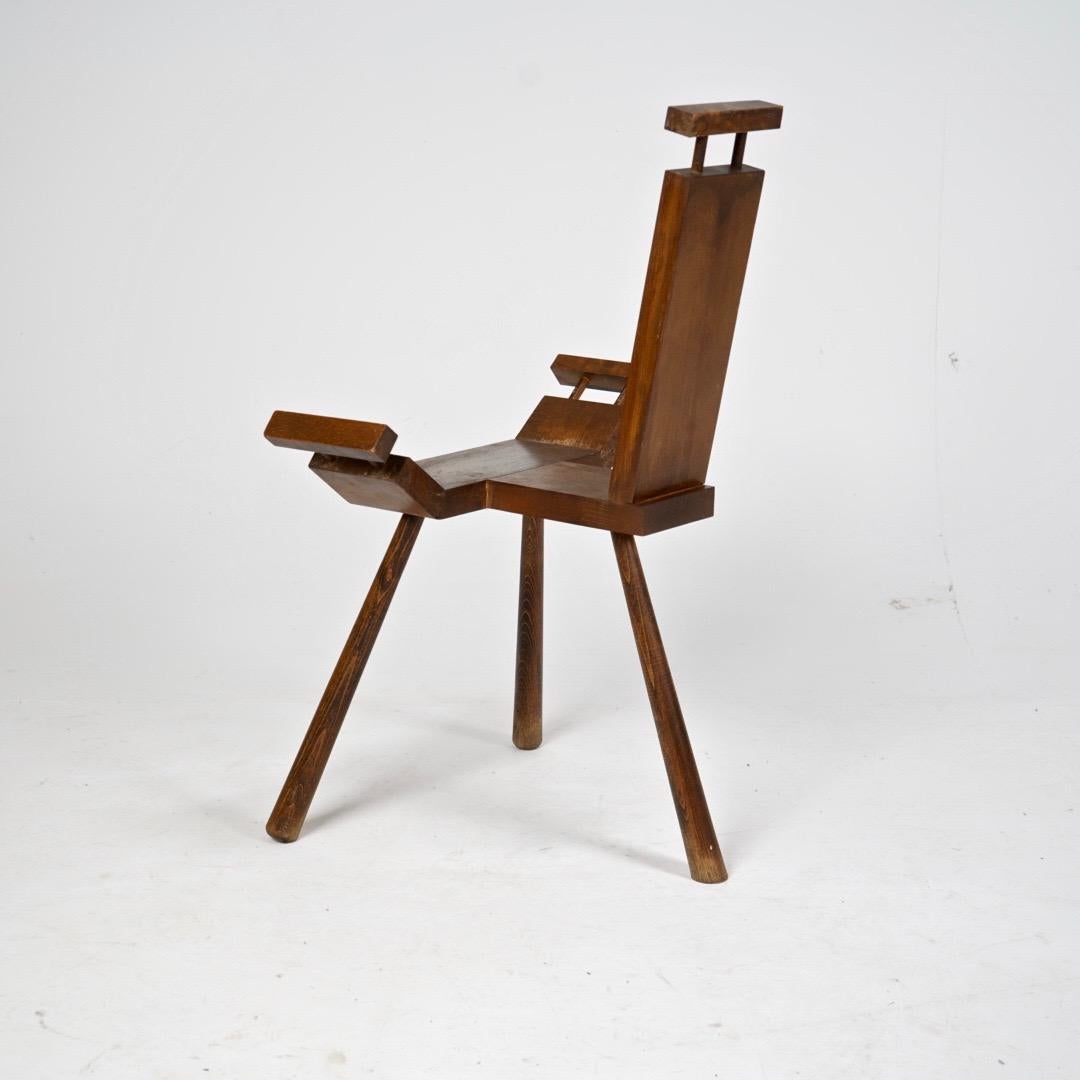20th Century French Modernist Birthing Chair