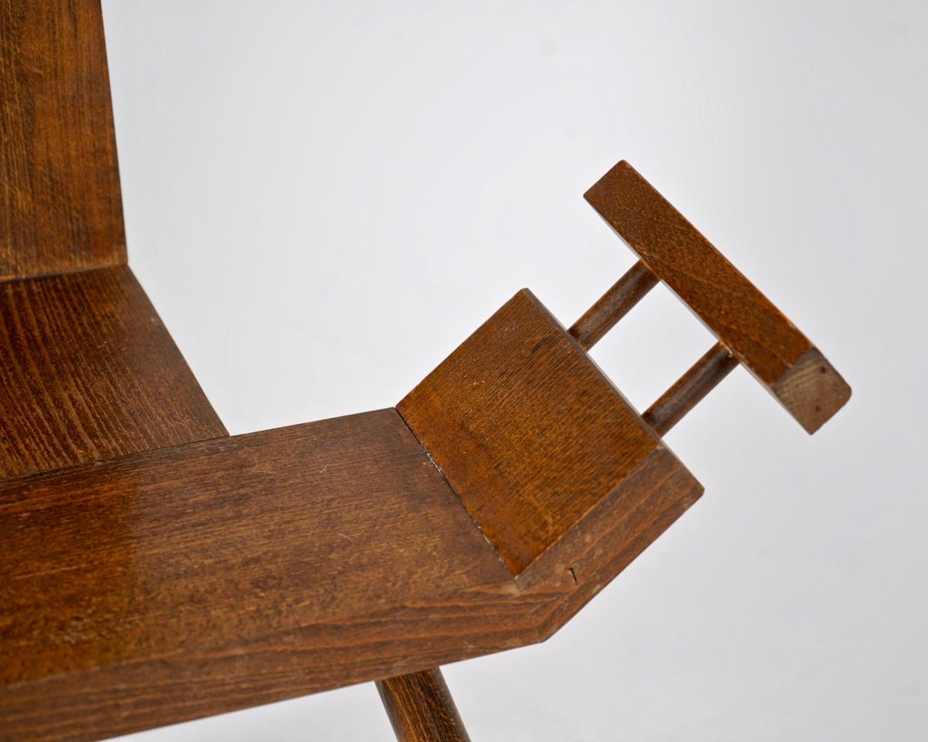 French Modernist Birthing Chair 3