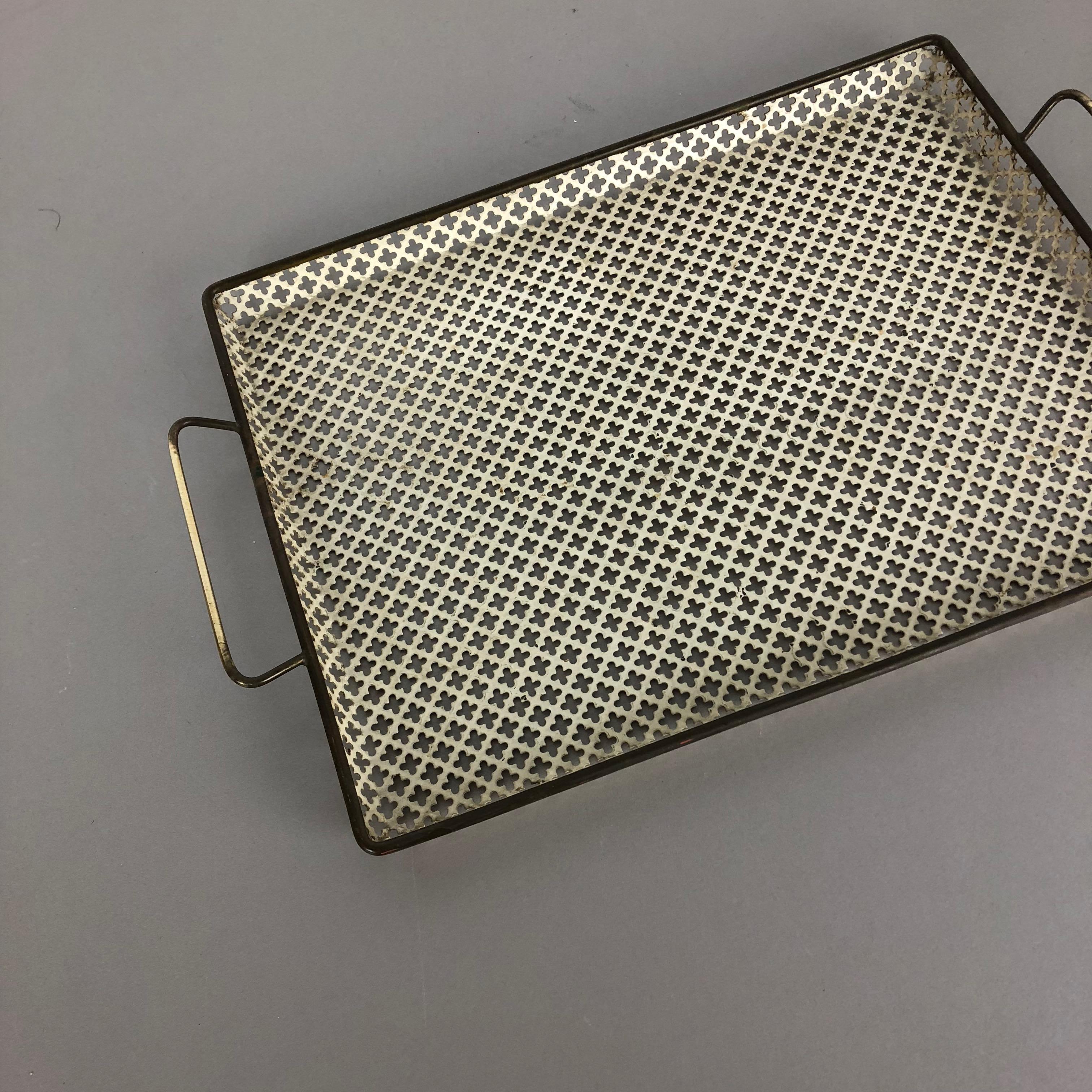 French Modernist Brass Tray 