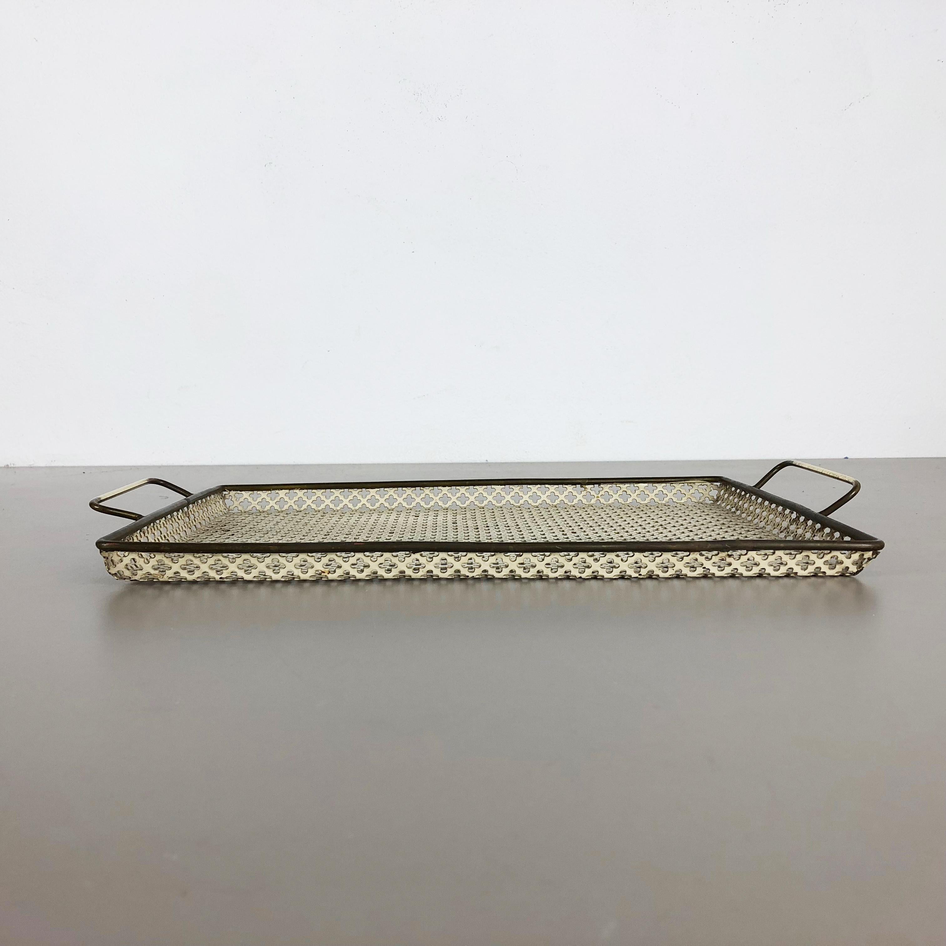 French Modernist Brass Tray 