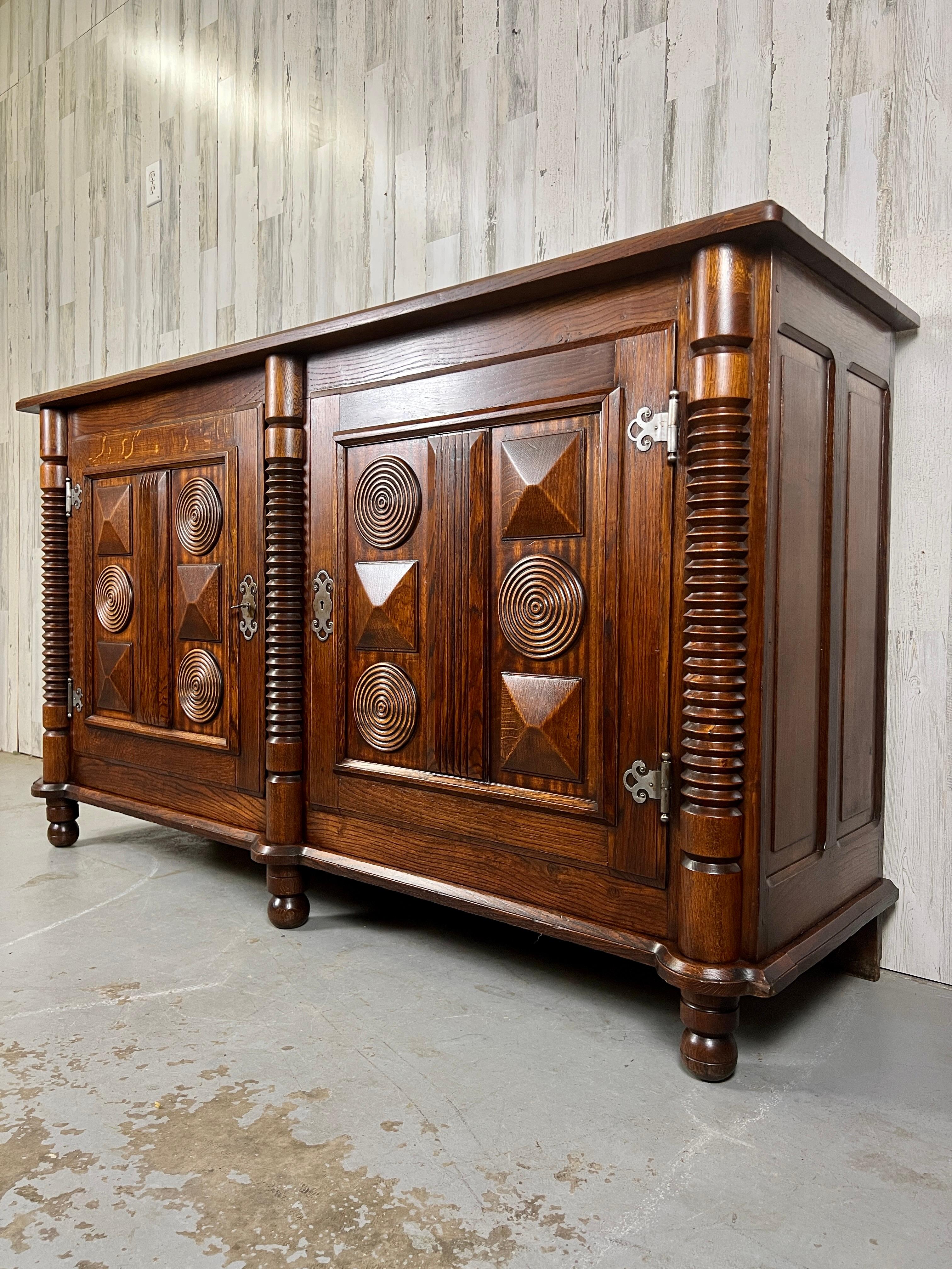 French Modernist Buffet by Charles Dudouyt  For Sale 1