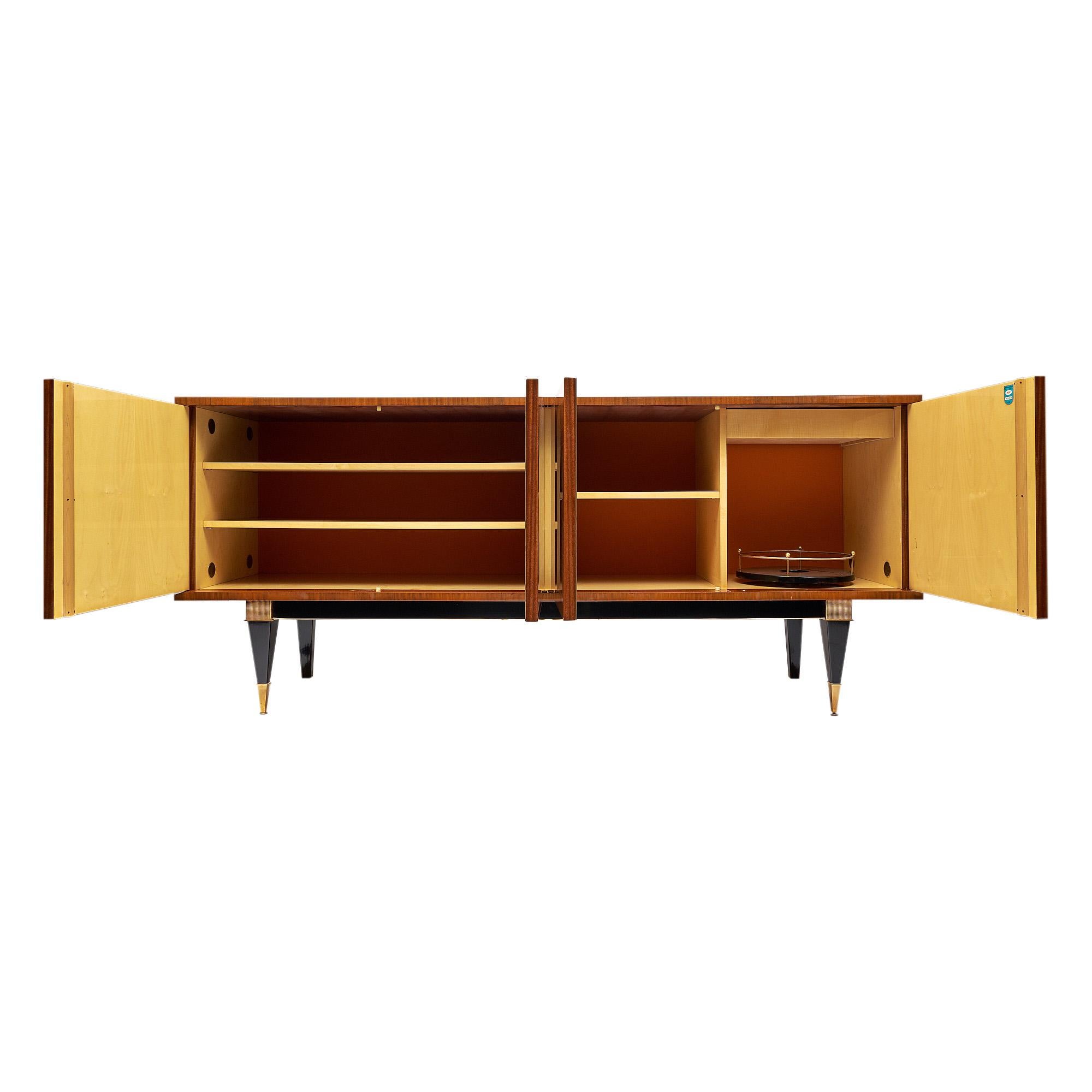 Mid-20th Century French Modernist Buffet For Sale