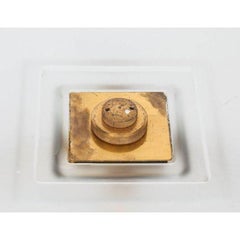 French Modernist Ceiling Fixture by Martin Et Guenier