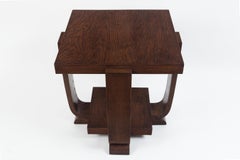 Modernistischer Beistelltisch aus Keramik der französischen Moderne