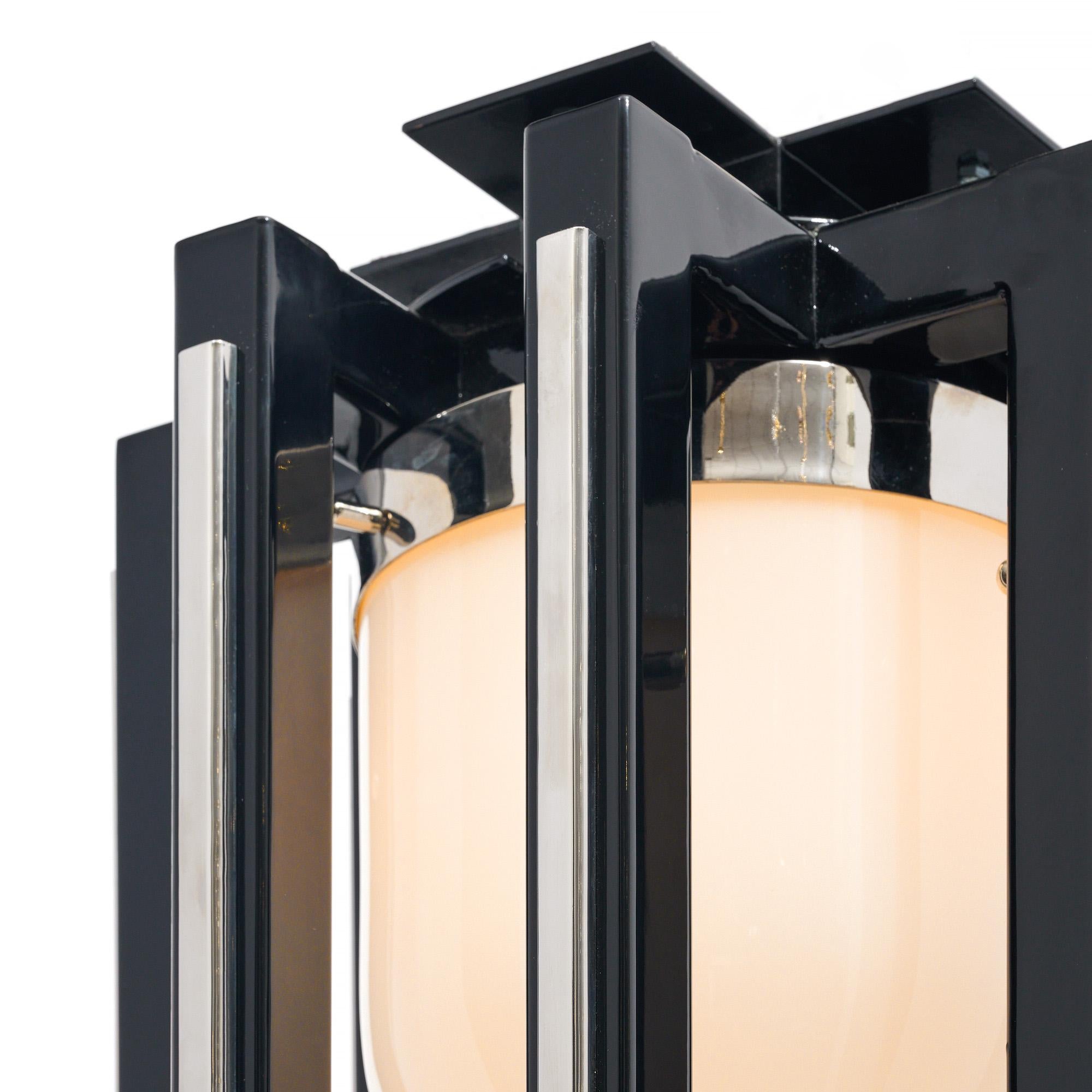 French Modernist Chandelier attributed to Philippe Jean For Sale 1