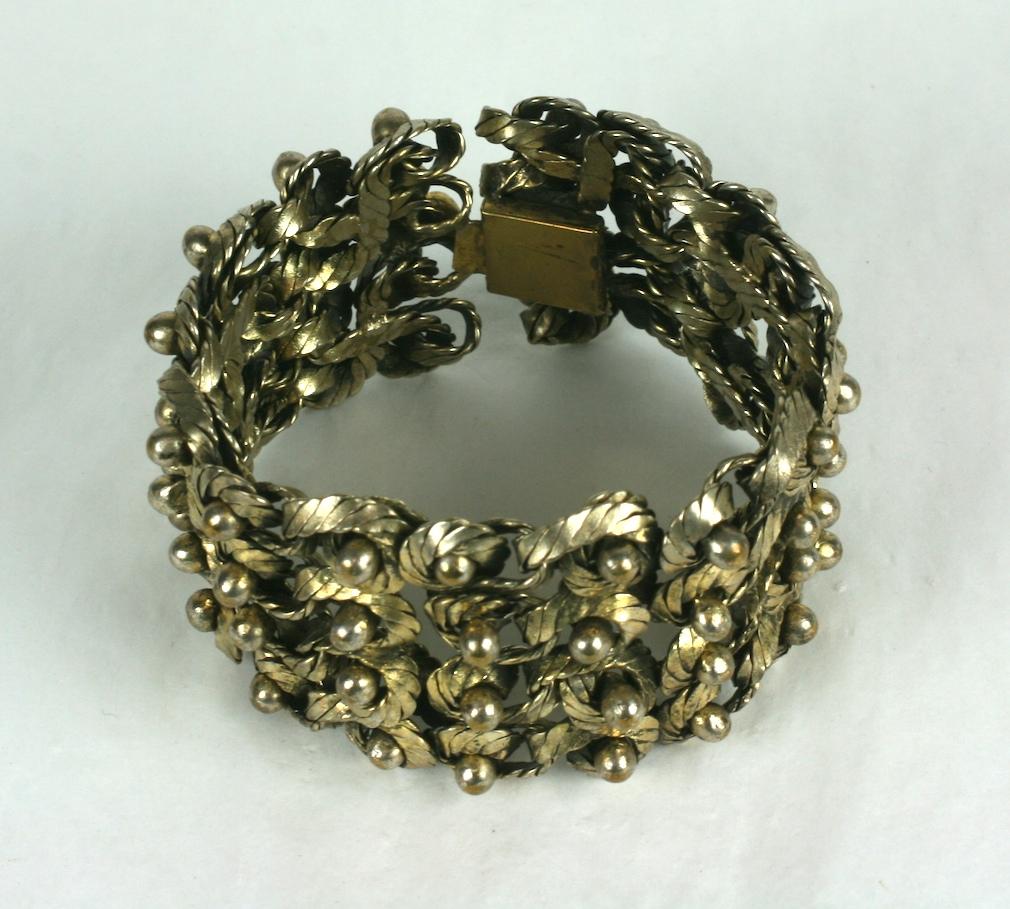 Pulsera de espiral modernista francesa en Bueno estado para la venta en New York, NY