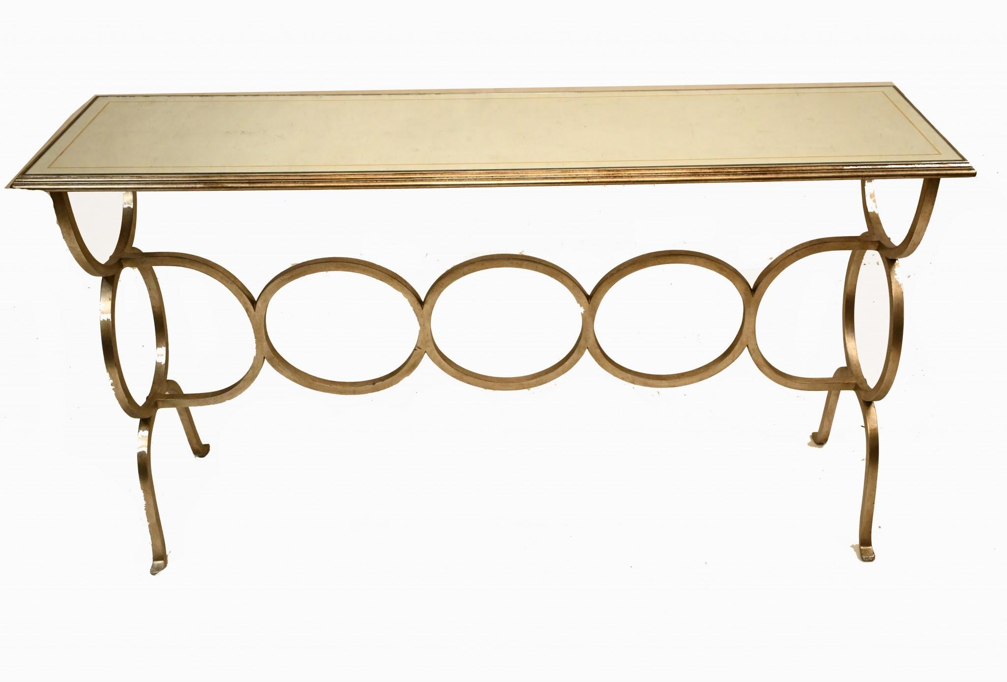 Table console moderniste française Vintage Interiors Bon état - En vente à Potters Bar, GB
