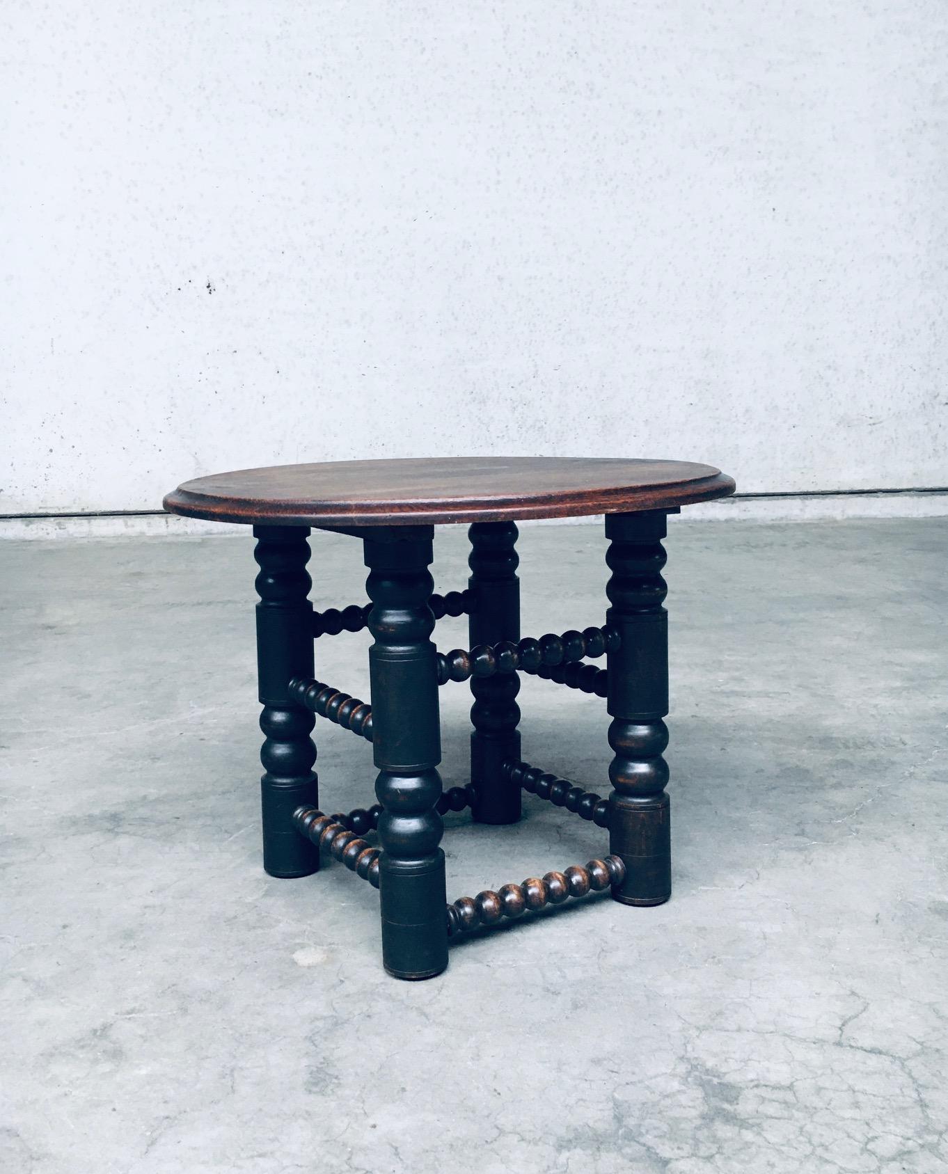 Arts and Crafts French Modernist Design Side Table by Charles Dudouyt, France 1930s For Sale
