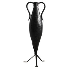 French Modernist Hand Forged Amphora 