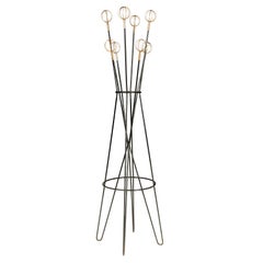 French Modernist Roger Feraud coat rack, 1950's