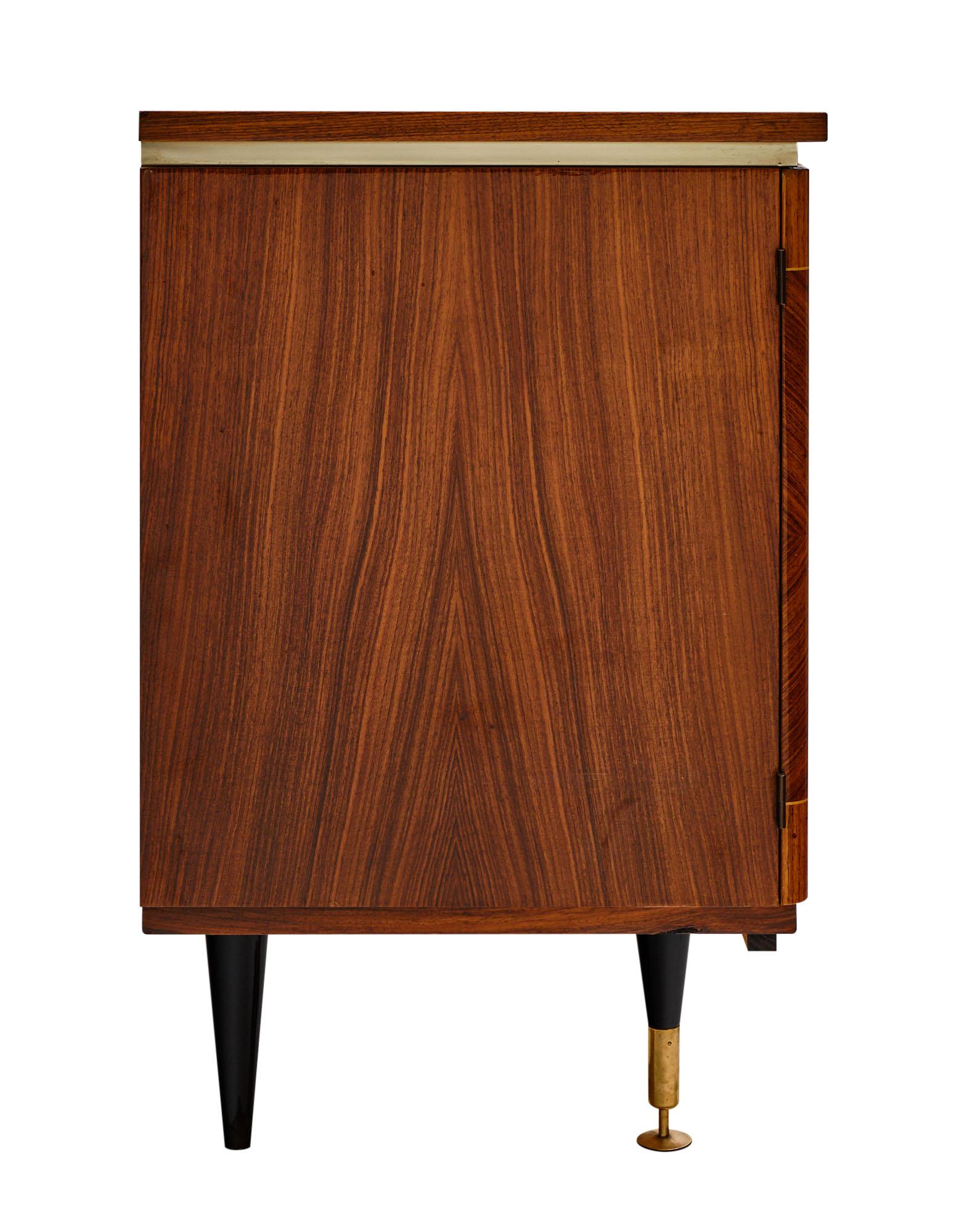 French Modernist Rosewood Buffet 4