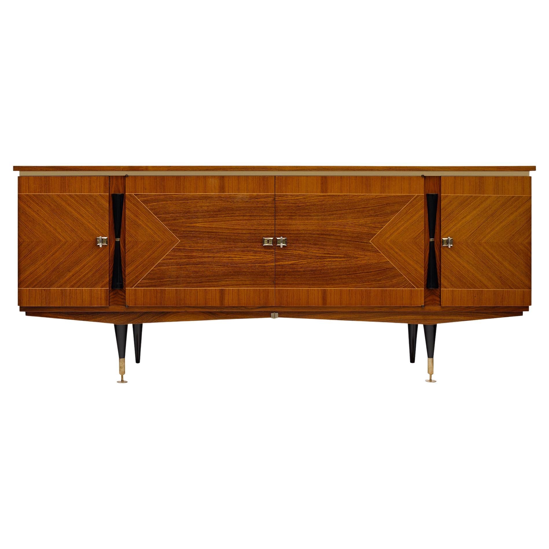 French Modernist Rosewood Buffet