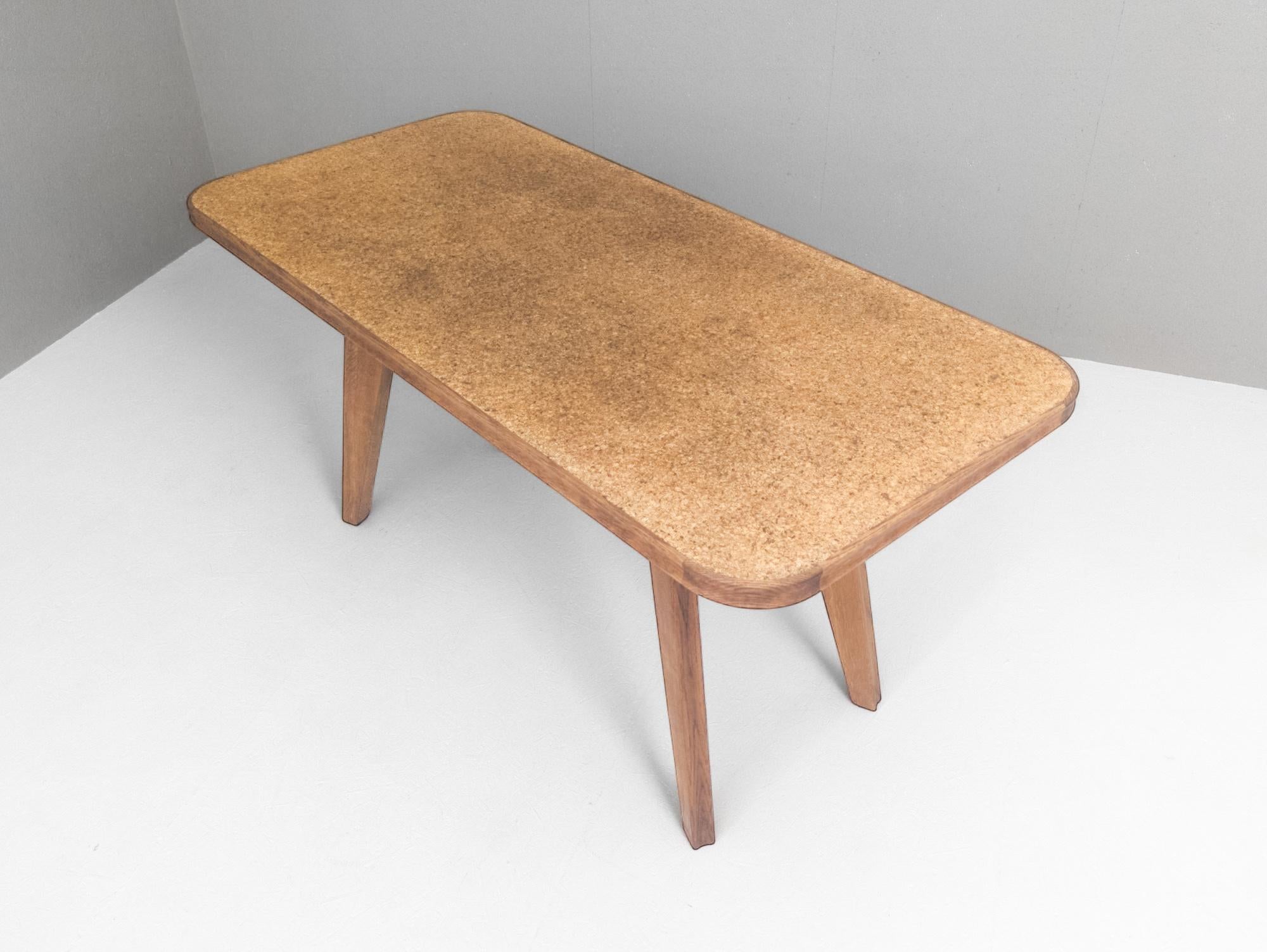 Milieu du XXe siècle Table sculpturale moderniste française, années 1930 en vente
