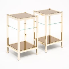 French Modernist Side Tables