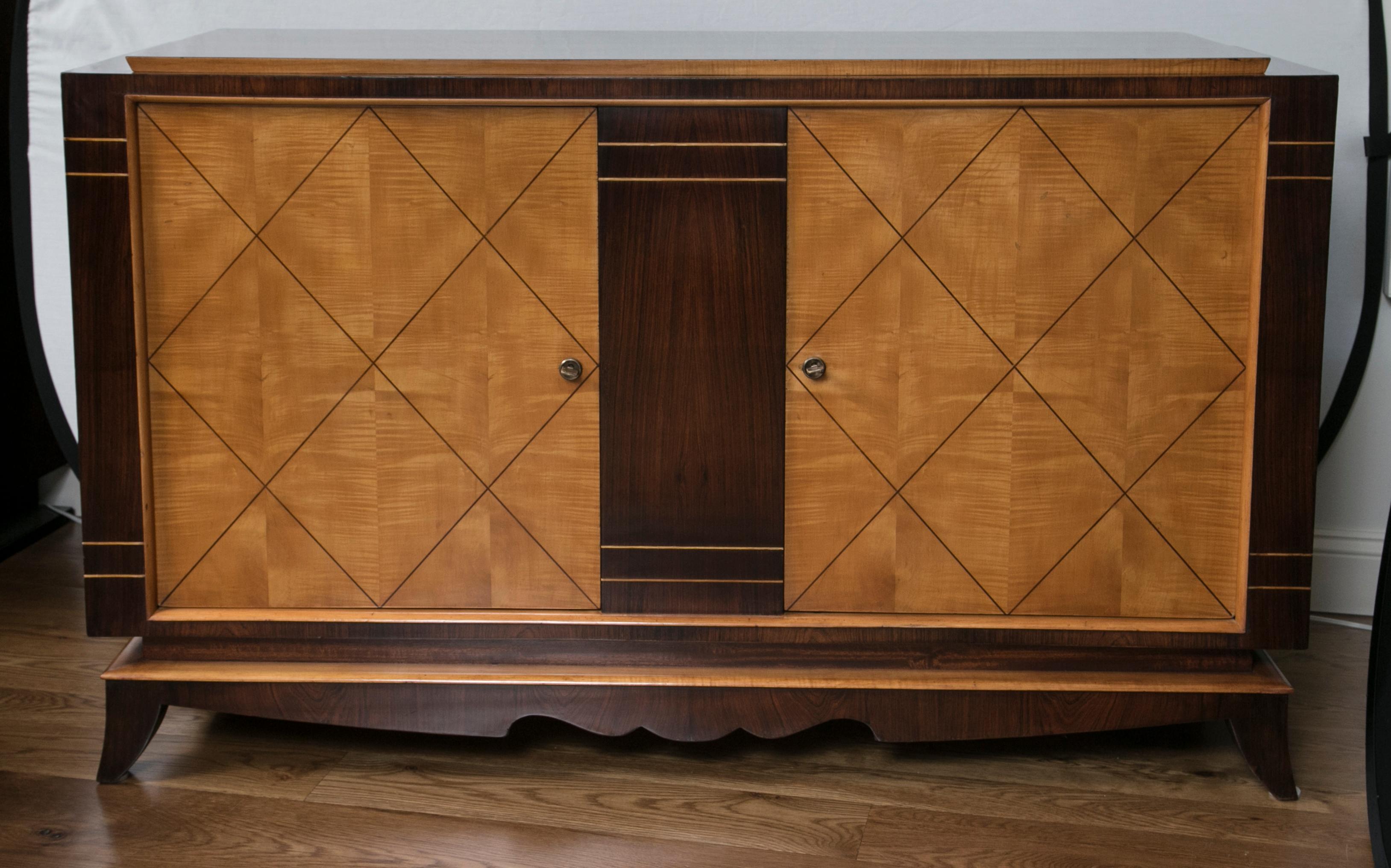 French Modernist Sideboard In Good Condition In Westport, CT