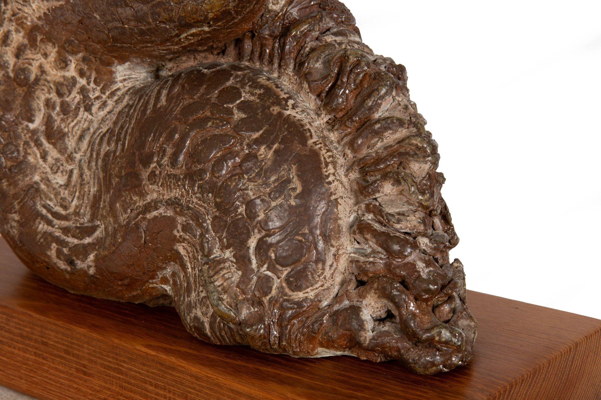 Scultura modernista francese in gres 