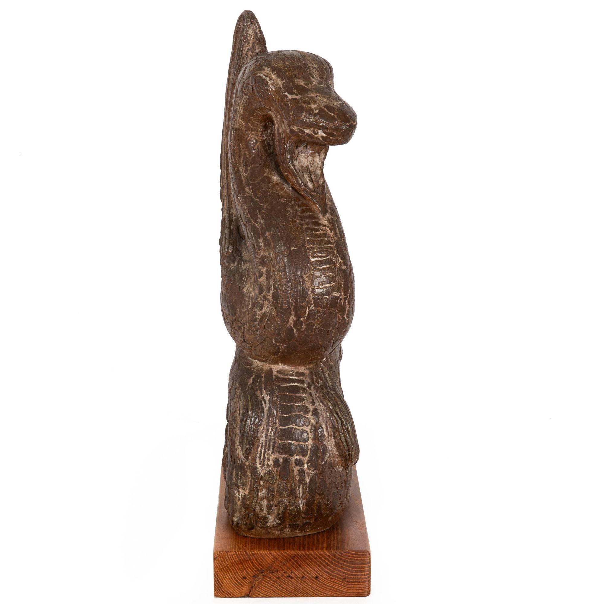 Scultura modernista francese in gres 