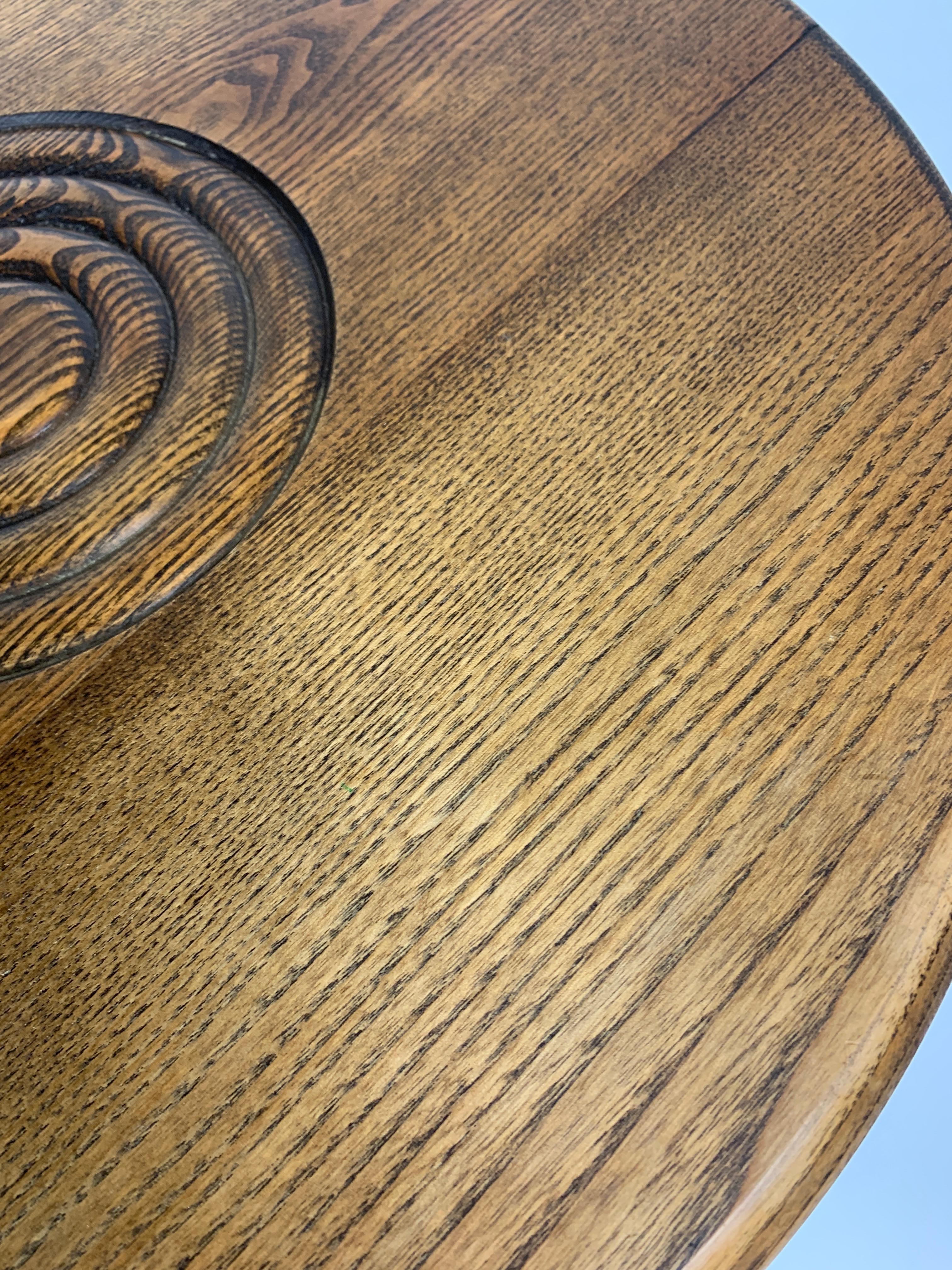 French modernist wood turned bobbin side sable in the manner of Charles Dudouyt 8