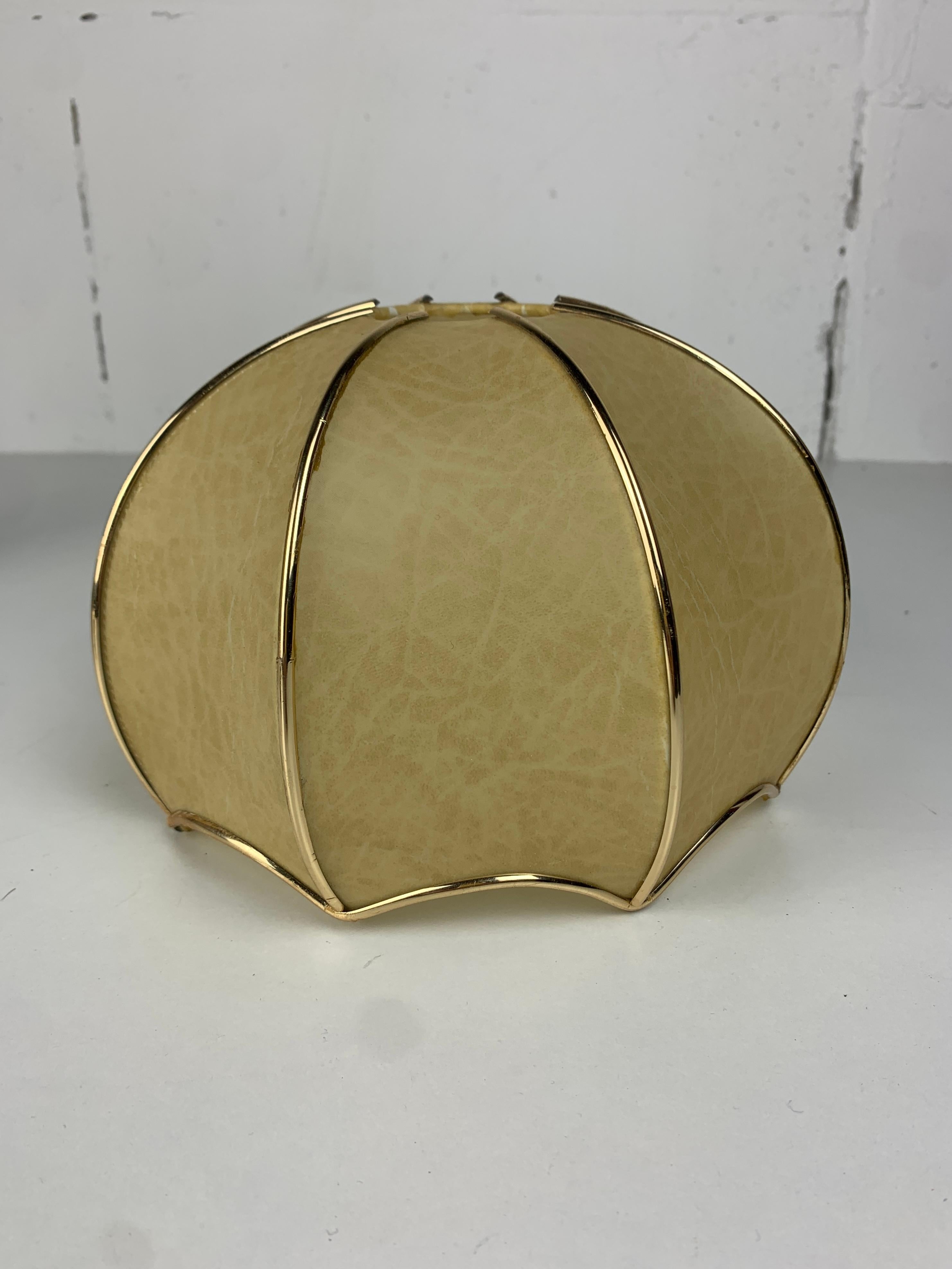 Lampe de table cocon champignon moderniste française en bois tourné, années 1950. en vente 7