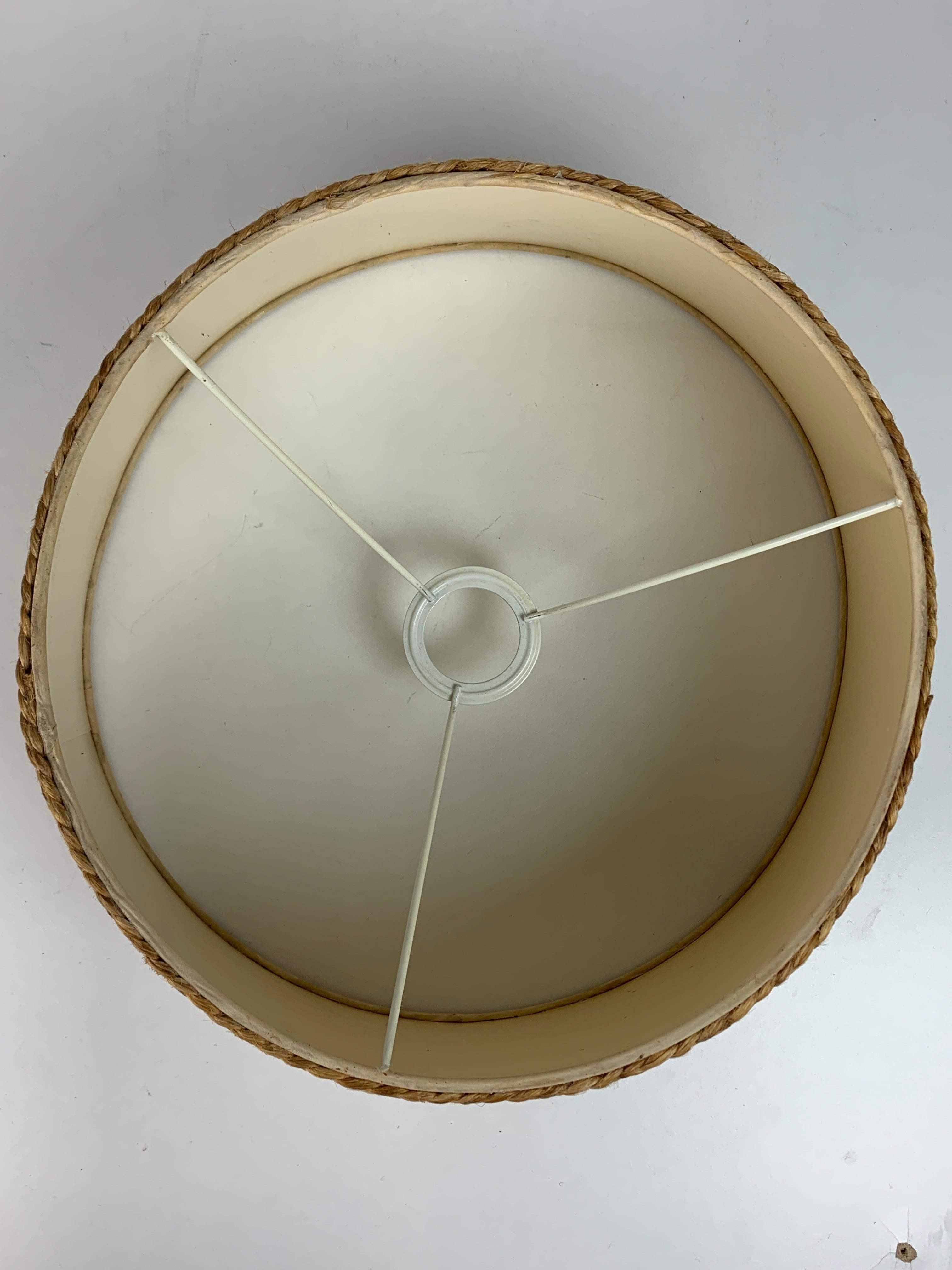 French modernist wood turned table lamp in the style of Charles Dudouyt, 1940s 2